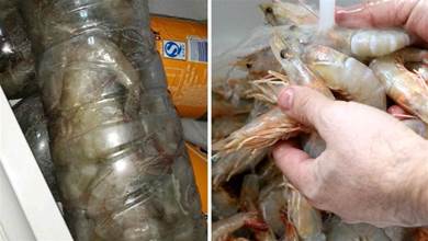鮮蝦保存有技巧，不要直接放冰箱，學會這樣做，天天吃新鮮的大蝦