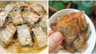 大廚幹煎帶魚，不裹蛋液和澱粉，多加這一步，帶魚金黃酥脆不粘鍋