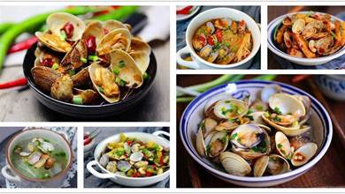 蛤蜊的8種鮮美好吃的做法，經濟實惠，味道鮮