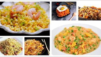 隔夜米飯做炒飯超級香，分享9種炒飯做法，讓你一個周不重樣