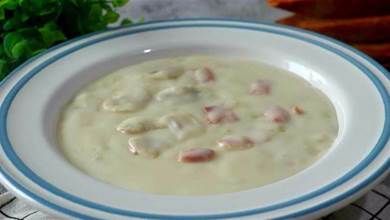 教你煲奶油蘑菇湯，湯汁濃稠、奶香四溢