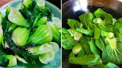 炒青菜時不要直接下鍋，記住這3個小技巧，燒出的青菜翠綠不出水