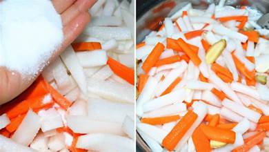 醃蘿蔔時，別加鹽殺水，分享老保姆的拿手絕活，蘿蔔爽脆又入味