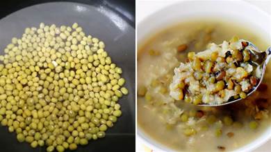 煮綠豆湯時，別再用水浸泡了，教你1招技巧，粒粒開花還不發紅