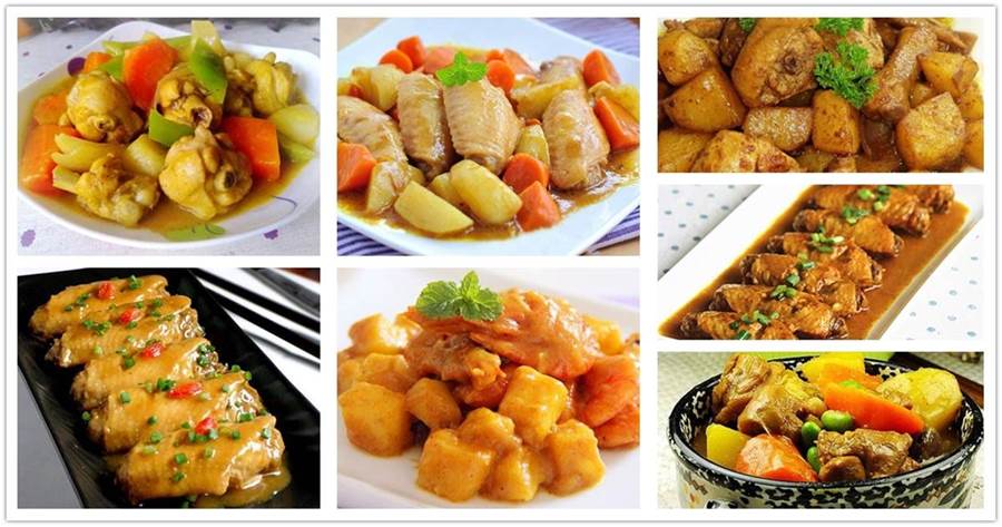 咖喱不止一種做法，分享15種咖喱雞的做法，味濃超下飯