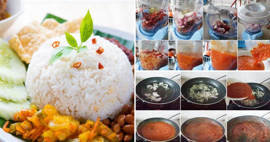 馬來西亞椰漿飯做法，配料全套，味道正宗，不輸餐廳