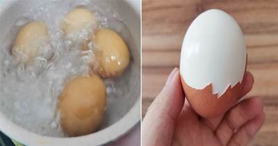 煮雞蛋，直接下鍋可不行，大廚教你3個技巧，雞蛋嫩滑，輕鬆剝殼