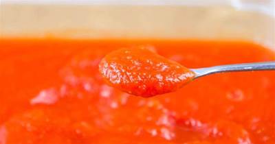 廚師長教你自制番茄醬，西紅柿去皮扔鍋里，就這麼簡單，無添加