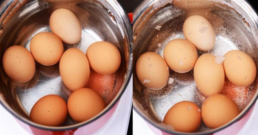 煮雞蛋不能只加清水，多加1步，蛋殼一碰就掉，雞蛋香嫩又好吃
