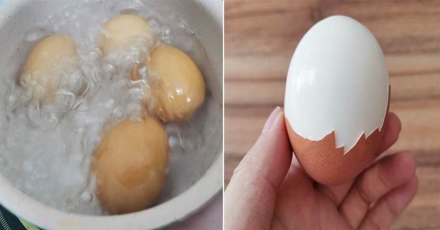 煮雞蛋，直接下鍋可不行，大廚教你3個技巧，雞蛋嫩滑，輕鬆剝殼