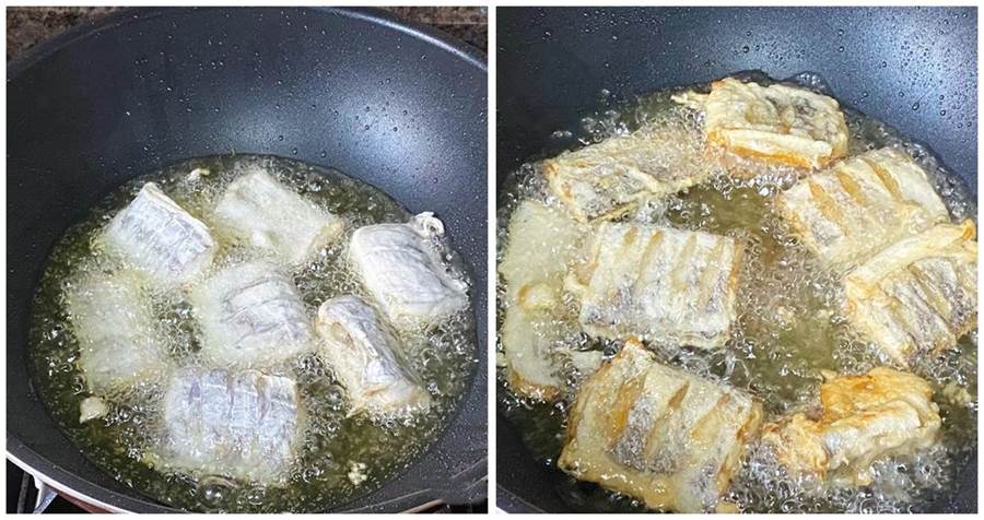 炸帶魚，最忌直接下鍋，多加一步，外酥裡嫩，營養不流失，真香啊！