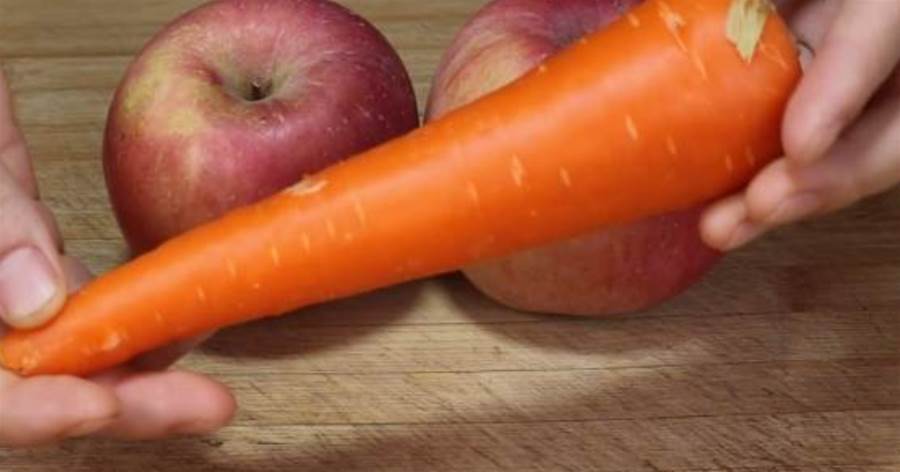 蘋果胡蘿卜這樣搭配，想不到這麼厲害，好多人不知道，太棒了