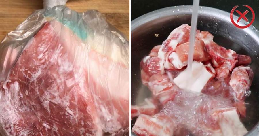 解凍肉最忌直接用水泡，教你2個竅門，10分鐘快速解凍，新鮮如初