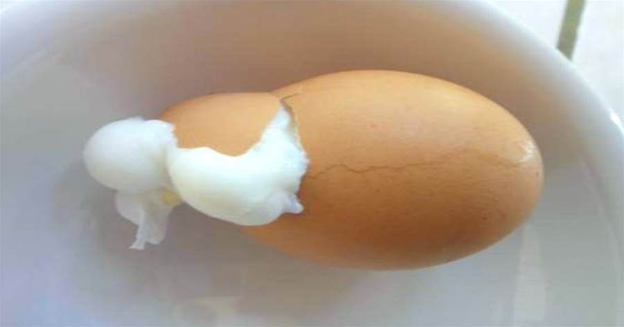 煮雞蛋，蛋殼破裂蛋液流出？掌握2個技巧，個個完整，鮮嫩好剝殼