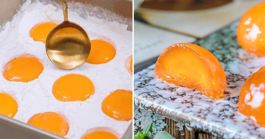 別再買咸鴨蛋了，用這種辦法兩天做出咸蛋黃，起沙流油更好吃